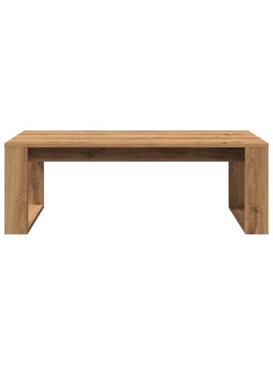 Konferenční stolek dub artisan 102x50x35 cm kompozitní dřevo