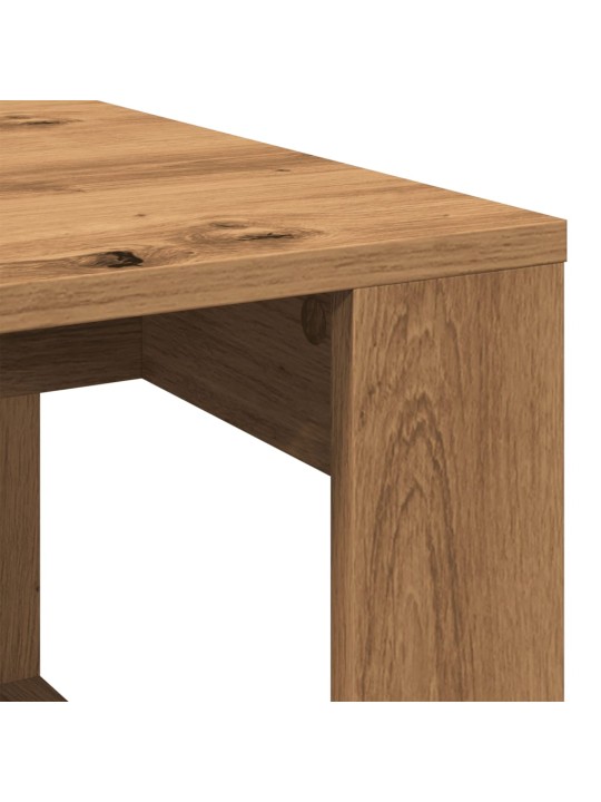 Konferenční stolek dub artisan 102x50x35 cm kompozitní dřevo