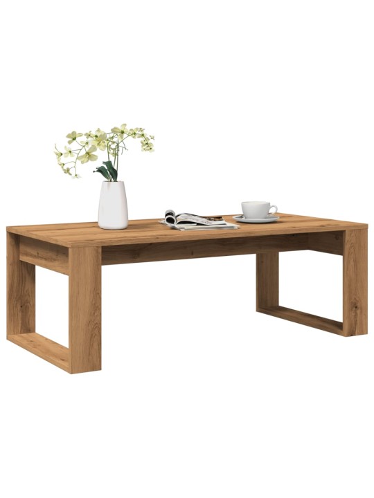 Konferenční stolek dub artisan 102x50x35 cm kompozitní dřevo