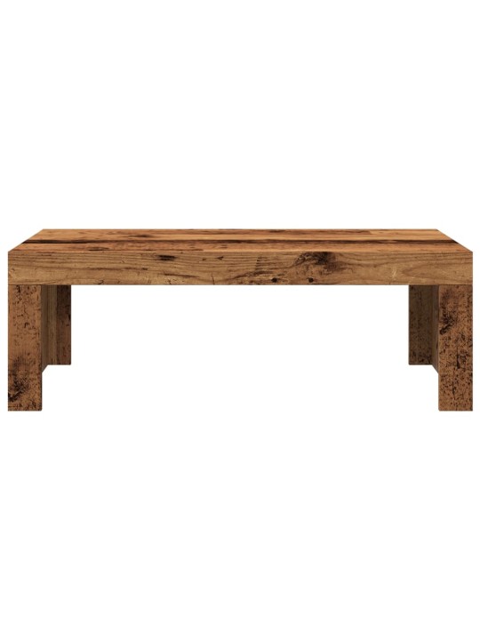 Konferenční stolek old wood 102 x 50 x 35 cm kompozitní dřevo