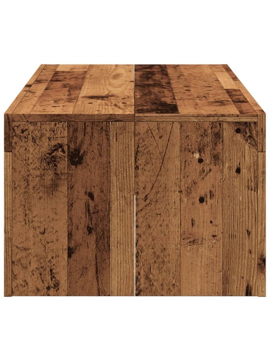 Konferenční stolek old wood 102 x 50 x 35 cm kompozitní dřevo