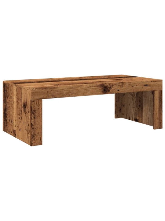 Konferenční stolek old wood 102 x 50 x 35 cm kompozitní dřevo