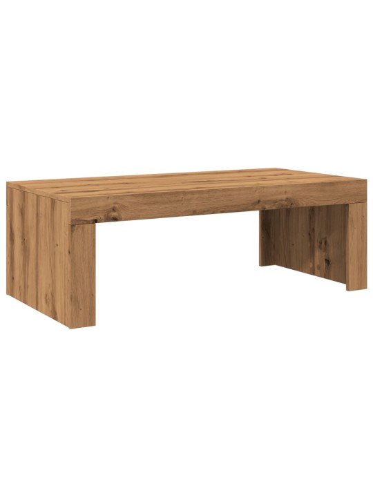Konferenční stolek dub artisan 102x50x35 cm kompozitní dřevo