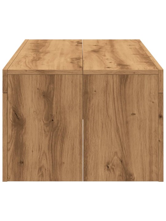 Konferenční stolek dub artisan 102x50x35 cm kompozitní dřevo