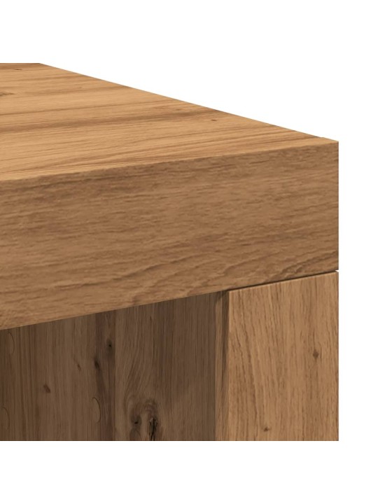 Konferenční stolek dub artisan 102x50x35 cm kompozitní dřevo