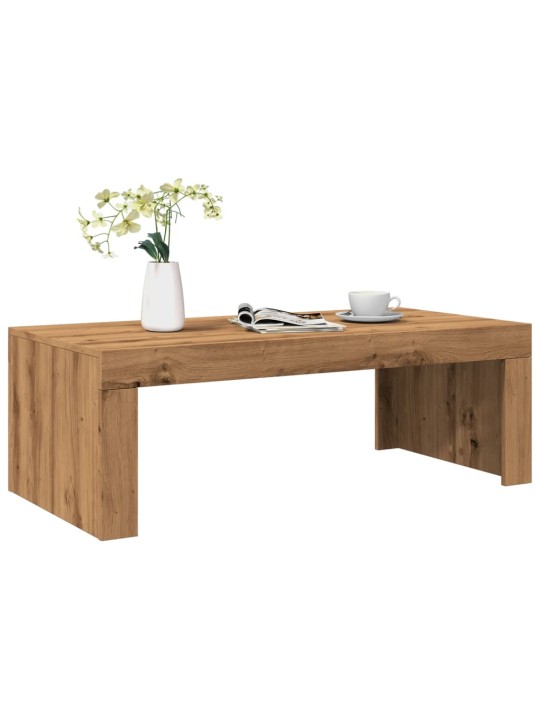 Konferenční stolek dub artisan 102x50x35 cm kompozitní dřevo