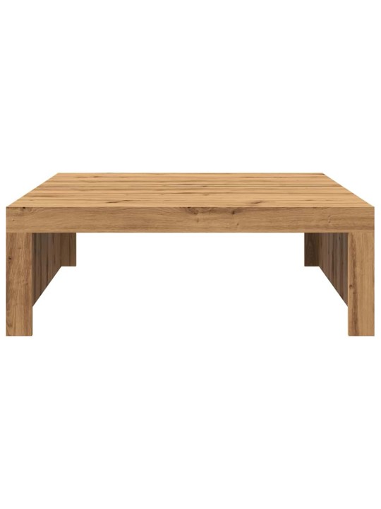 Konferenční stolek dub artisan 100x100x35 cm kompozitní dřevo