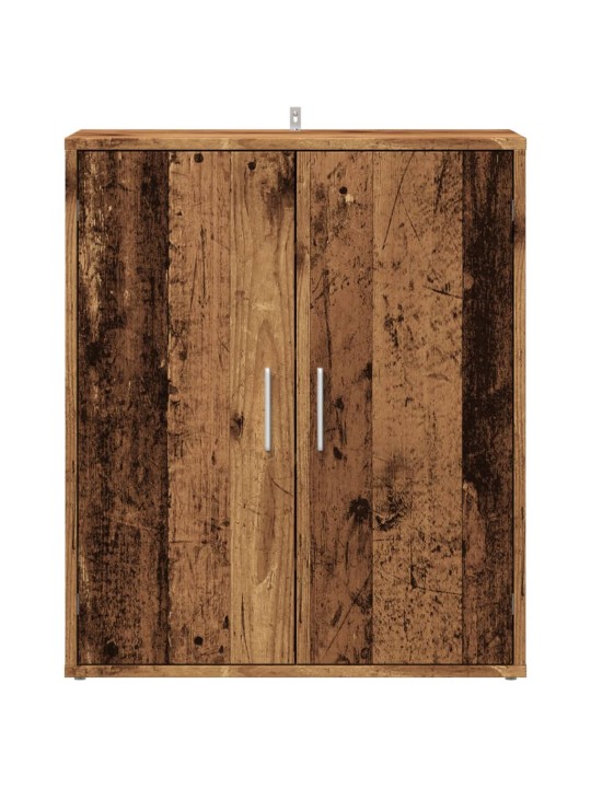 Botník old wood 60 x 35 x 70 cm kompozitní dřevo