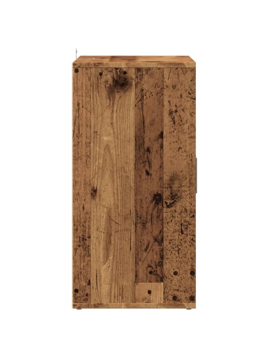 Botník old wood 60 x 35 x 70 cm kompozitní dřevo