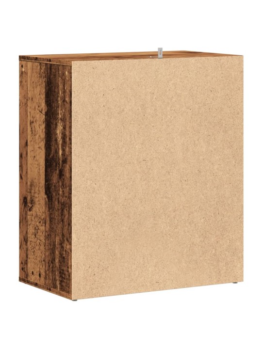 Botník old wood 60 x 35 x 70 cm kompozitní dřevo