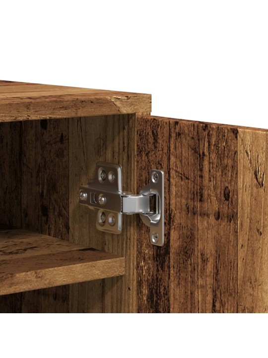 Botník old wood 60 x 35 x 70 cm kompozitní dřevo