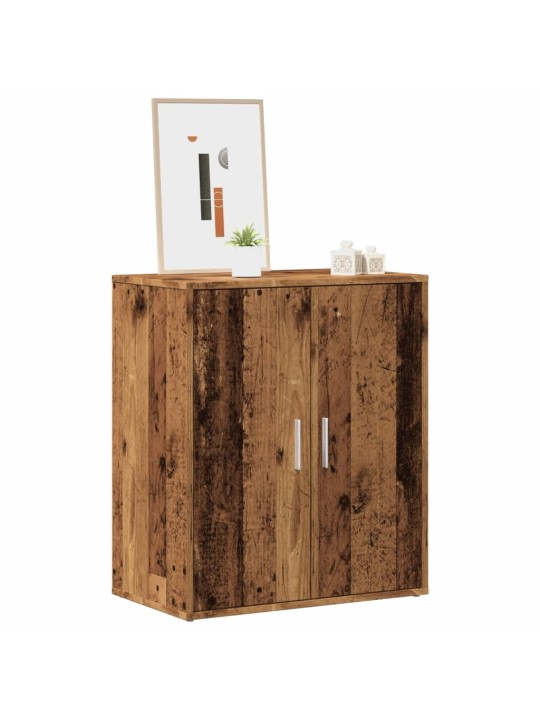 Botník old wood 60 x 35 x 70 cm kompozitní dřevo