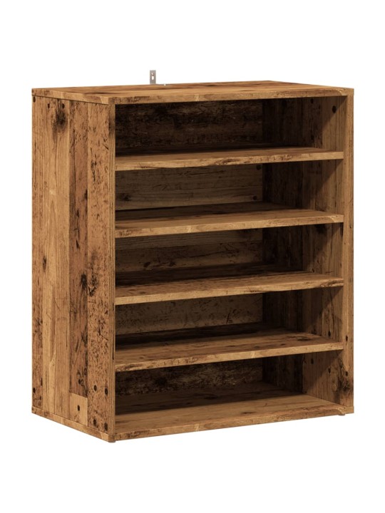 Botník old wood 60 x 35 x 70 cm kompozitní dřevo