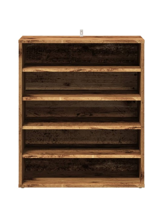 Botník old wood 60 x 35 x 70 cm kompozitní dřevo