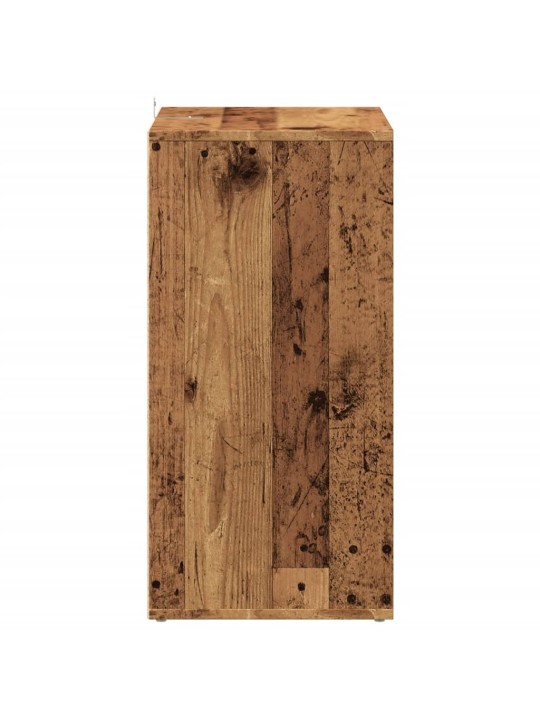 Botník old wood 60 x 35 x 70 cm kompozitní dřevo