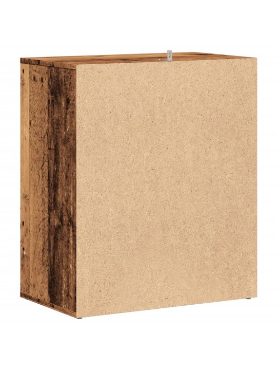 Botník old wood 60 x 35 x 70 cm kompozitní dřevo