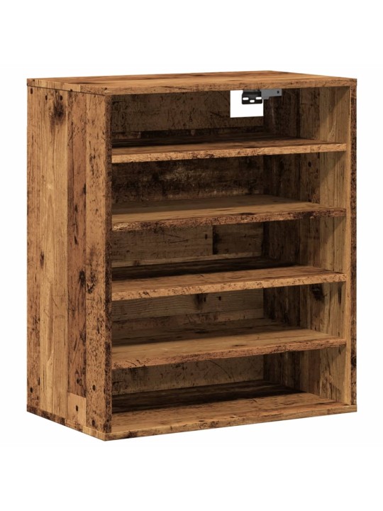 Botník old wood 60 x 35 x 70 cm kompozitní dřevo