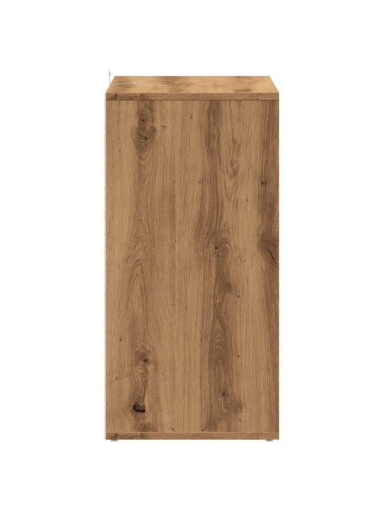 Botník dub artisan 60 x 35 x 70 cm kompozitní dřevo