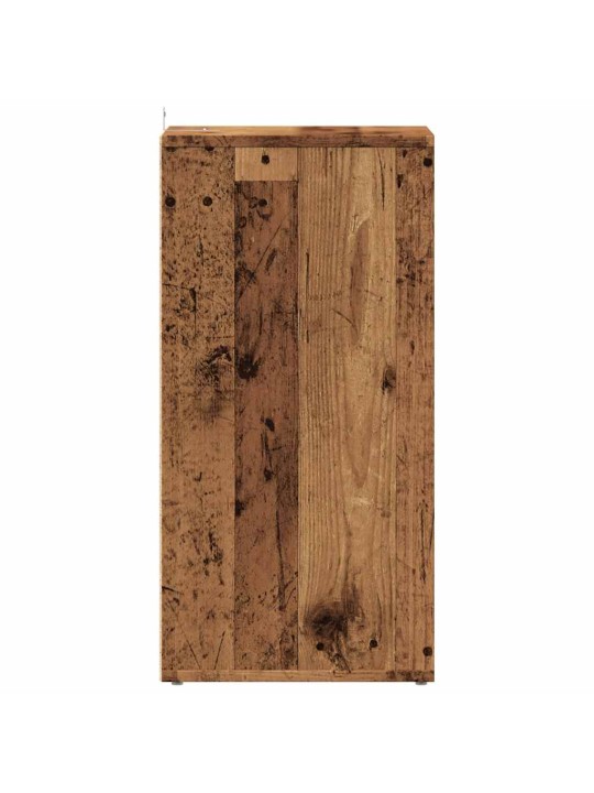 Botník old wood 32 x 35 x 70 cm kompozitní dřevo