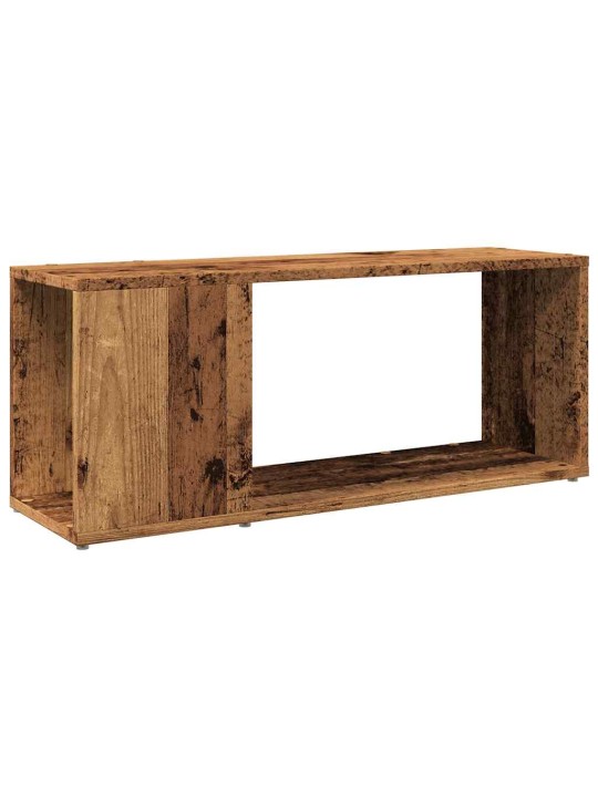 Tv stolek old wood 80x24x32 cm kompozitní dřevo
