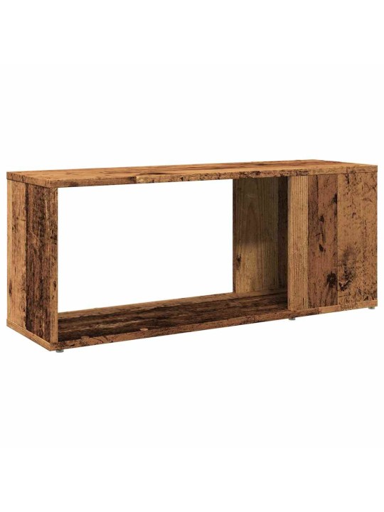 Tv stolek old wood 80x24x32 cm kompozitní dřevo
