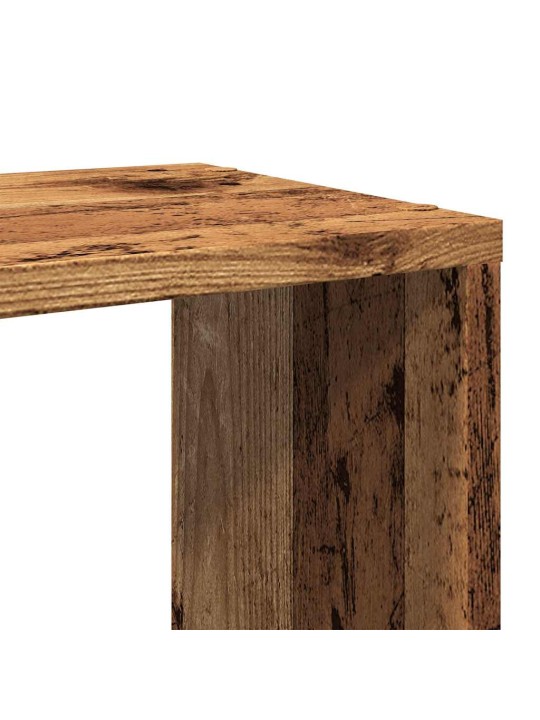 Tv stolek old wood 80x24x32 cm kompozitní dřevo