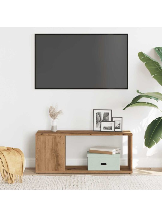 Tv stolek dub artisan 80x24x32cm cm kompozitní dřevo