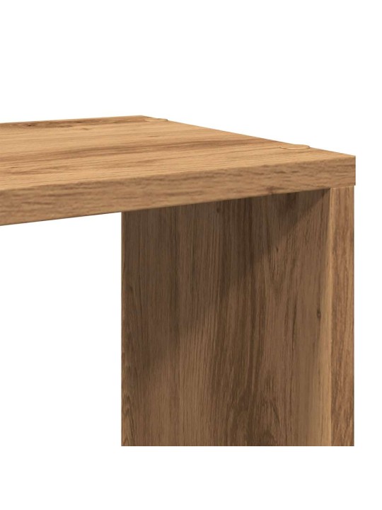Tv stolek dub artisan 80x24x32cm cm kompozitní dřevo