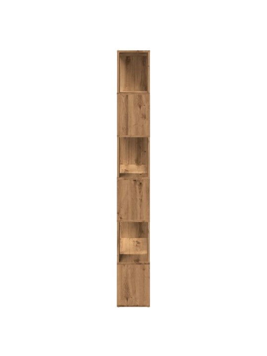 Knihovna / dělicí stěna dub artisan 80 x 24 x 186 cm