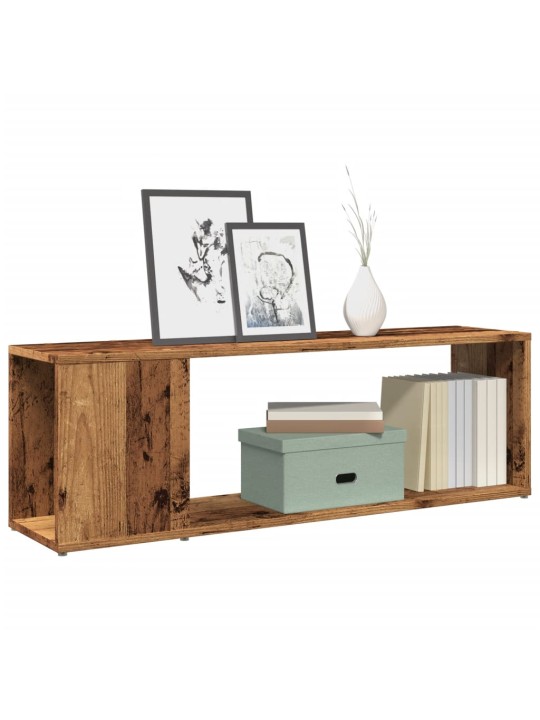TV stolek old wood 100 x 24 x 32 cm kompozitní dřevo