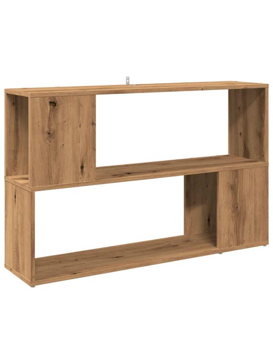 Knihovna dub artisan 100 x 24 x 63 cm kompozitní dřevo