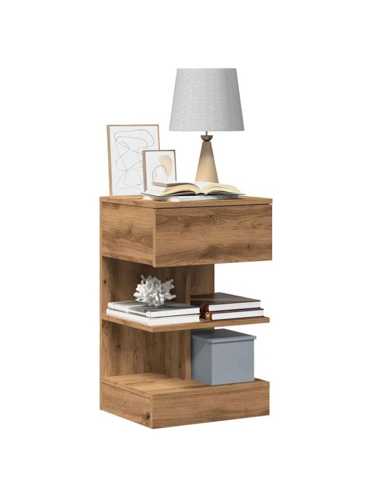 Bedside cabinet dub artisan 40x35x65 cm dřevotříska