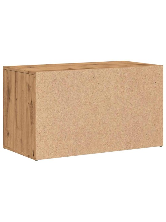 Lavice do předsíně 80 x 40 x 45 cm dub artisan dřevotříska