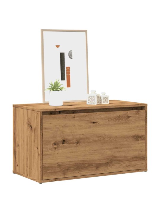 Lavice do předsíně 80 x 40 x 45 cm dub artisan dřevotříska