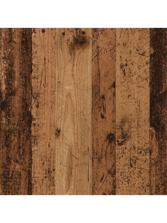 Barový stůl s úložným regálem old wood 100 x 48 x 101,5 cm