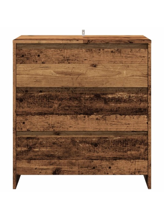 Příborník old wood 70 x 41 x 75 cm kompozitní dřevo