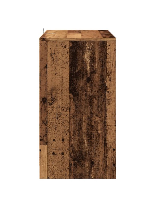 Příborník old wood 70 x 41 x 75 cm kompozitní dřevo