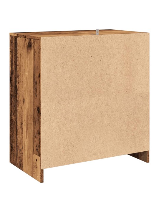 Příborník old wood 70 x 41 x 75 cm kompozitní dřevo