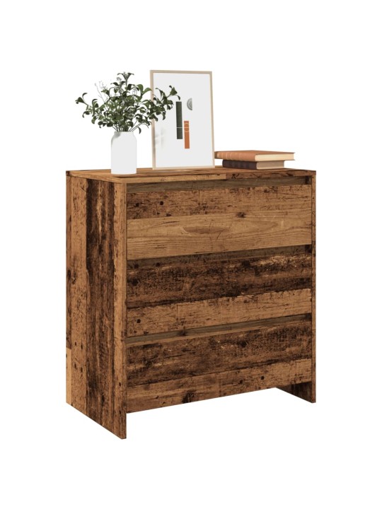 Příborník old wood 70 x 41 x 75 cm kompozitní dřevo