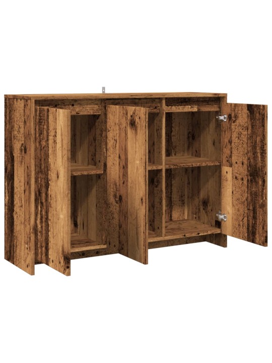 Příborník old wood 102 x 33 x 75 cm kompozitní dřevo