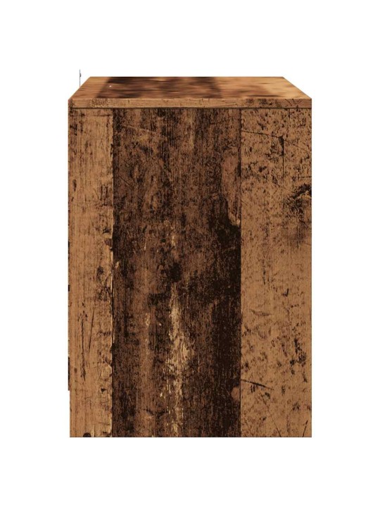 Tv skříňka old wood 102 x 37,5 x 52,5 cm kompozitní dřevo