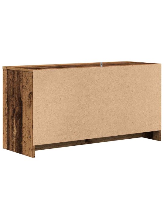 Tv skříňka old wood 102 x 37,5 x 52,5 cm kompozitní dřevo