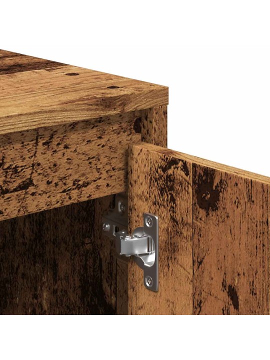 Tv skříňka old wood 102 x 37,5 x 52,5 cm kompozitní dřevo