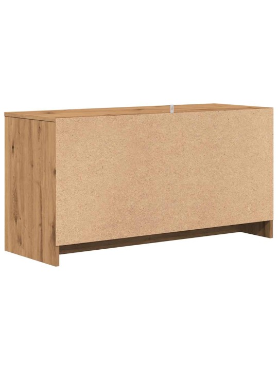 Tv skříňka dub artisan 102 x 37,5 x 52,5 cm kompozitní dřevo