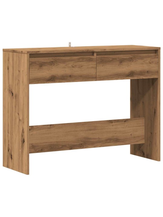 Konzolový stolek dub artisan 100x35x76,5 cm kompozitní dřevo