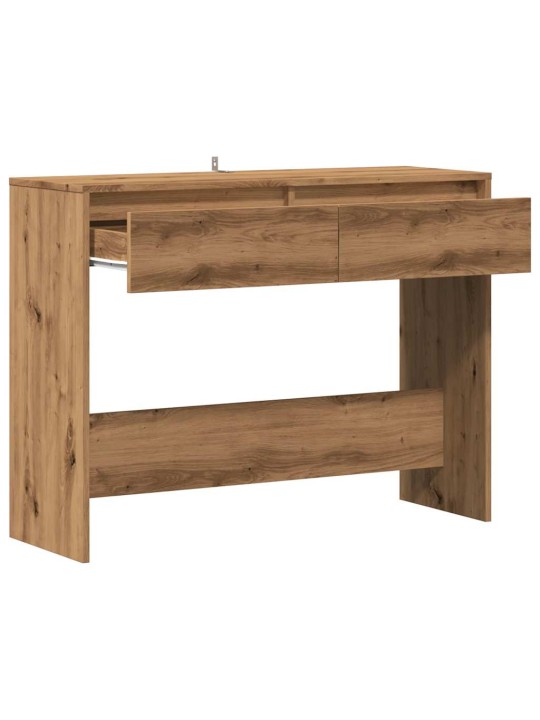 Konzolový stolek dub artisan 100x35x76,5 cm kompozitní dřevo