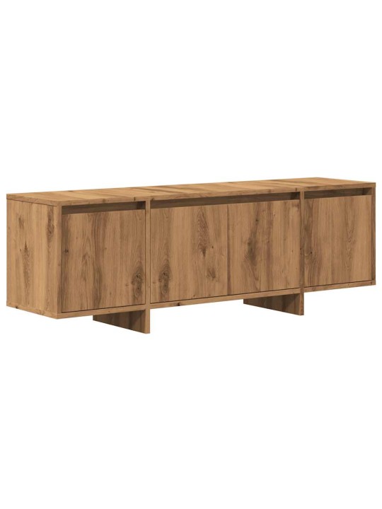 Tv skříňka dub artisan 120 x 30 x 40,5 cm kompozitní dřevo