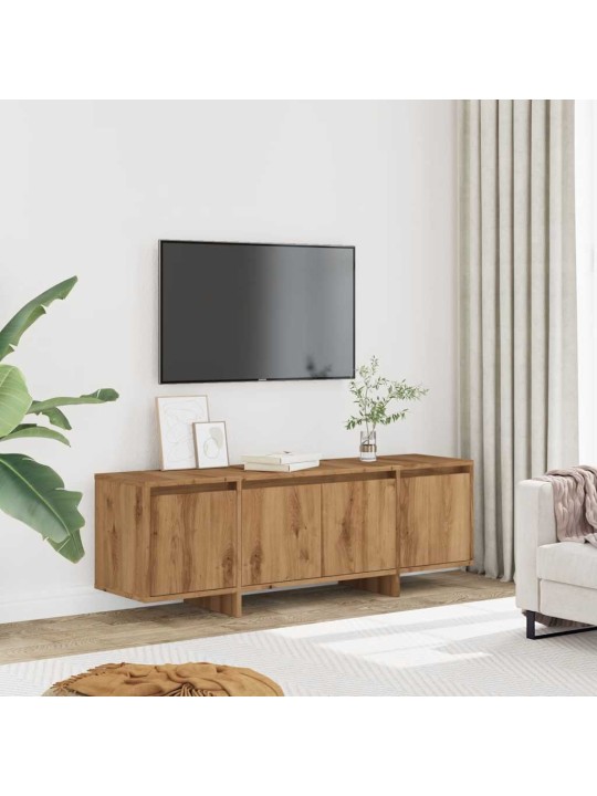 Tv skříňka dub artisan 120 x 30 x 40,5 cm kompozitní dřevo