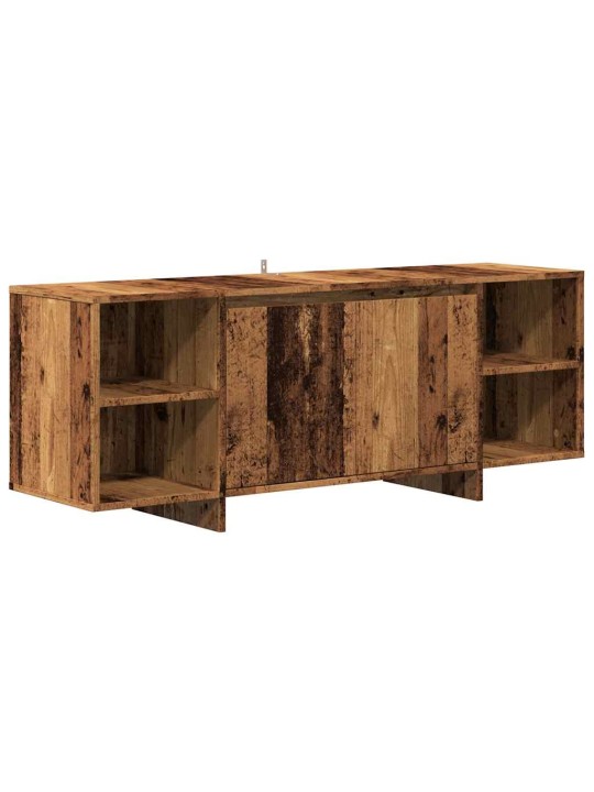 Tv skříňka old wood 130 x 35 x 50 cm kompozitní dřevo