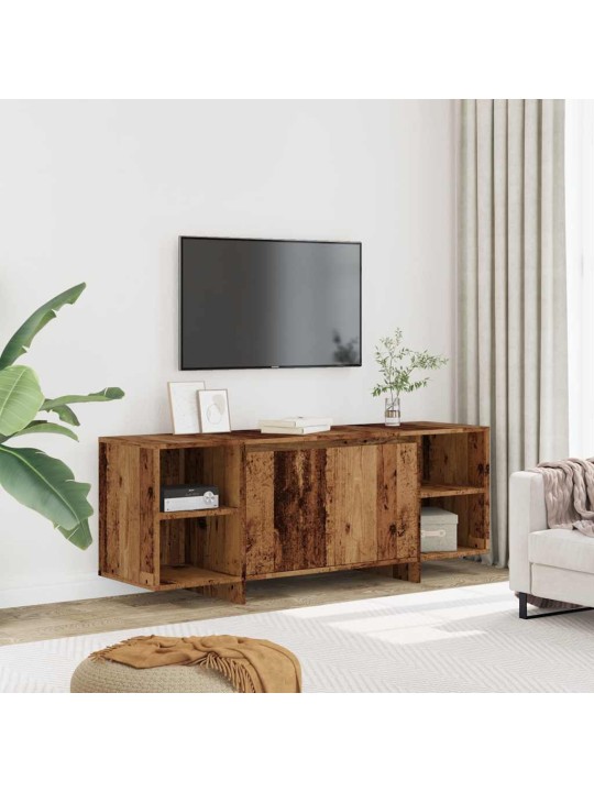 Tv skříňka old wood 130 x 35 x 50 cm kompozitní dřevo